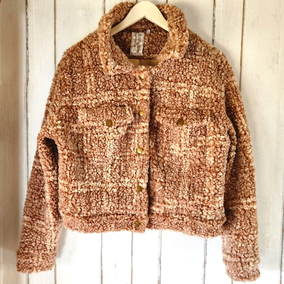 Sadie & Sage Cropstyle Shacket ptp 20 NWOT - Picture 1 of 7
